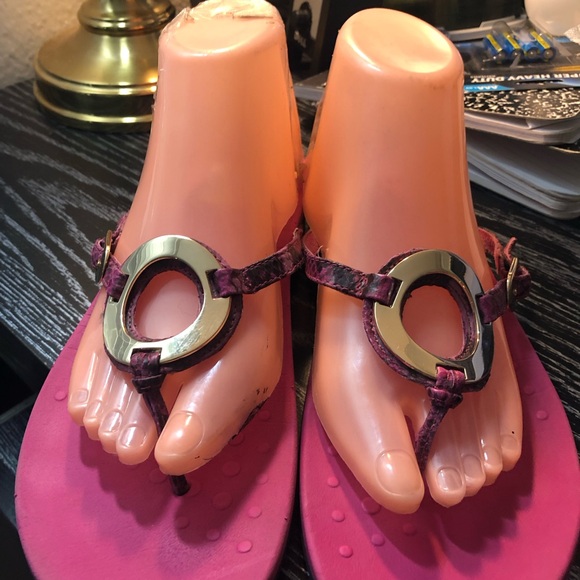 Vionic Women's Rest Karina Pink Gold Sandal Supportive Ladies US Size 10 - Picture 3 of 14